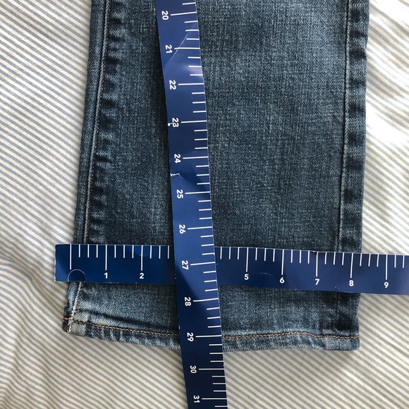 J CREW Factory Washed Boot Cut Jeans - Picture 9 of 9